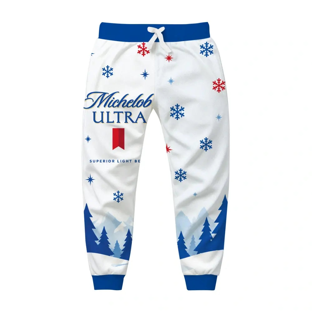 Active Blue Ugly Quarter Zip Sweatshirt & Sweatpant Set - MERRYPARK