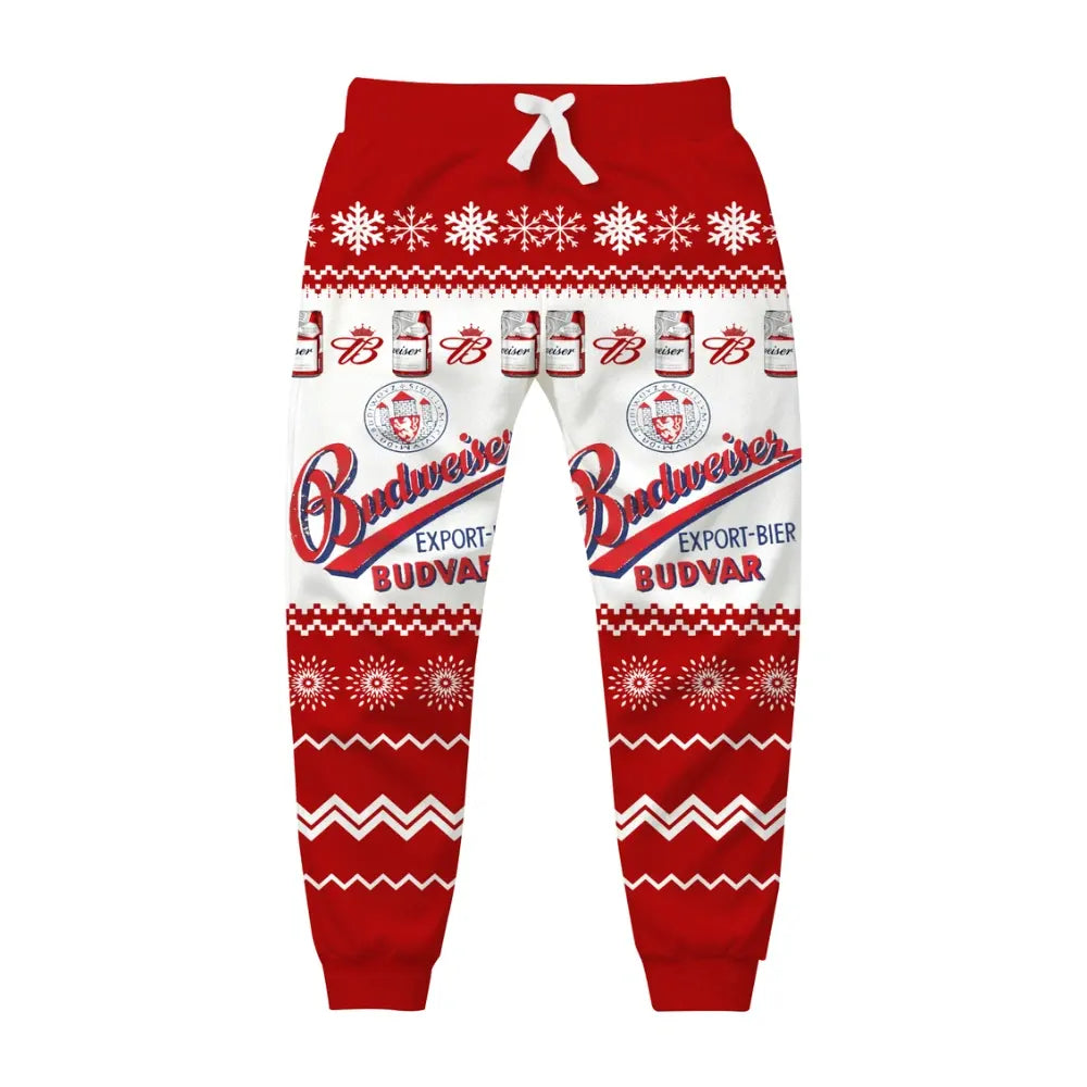 B-beer Ugly Quarter Zip Sweatshirt & Sweatpant Set - MERRYPARK