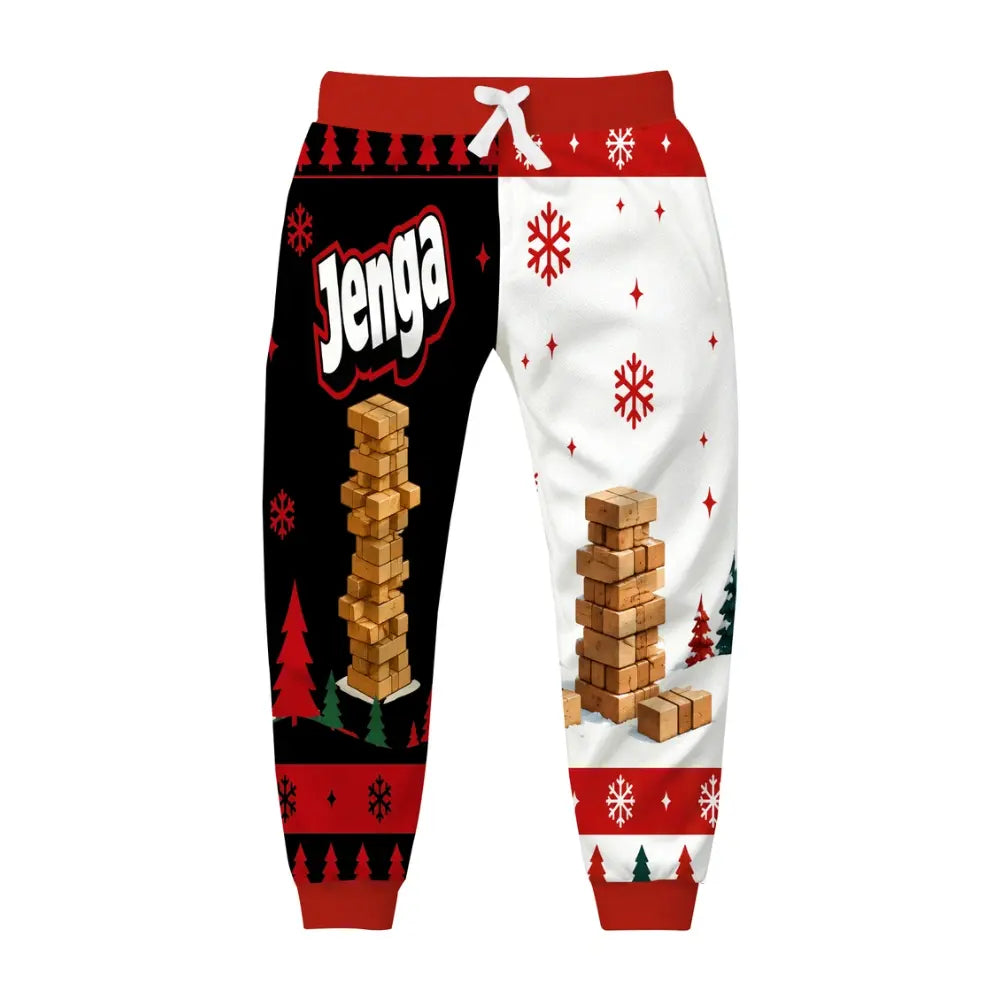 Building Blocks Ugly Quarter Zip Sweatshirt & Sweatpant Set - MERRYPARK