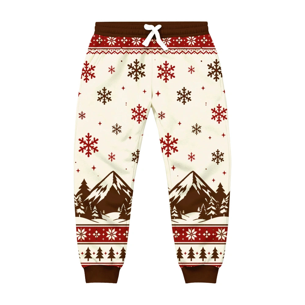 Caramel Nut Ugly Quarter Zip Sweatshirt & Sweatpant Set - MERRYPARK