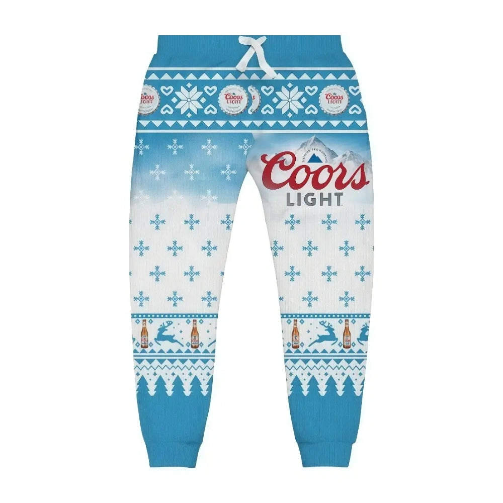 Frosty Ugly Quarter Zip Sweatshirt & Sweatpant Set - MERRYPARK