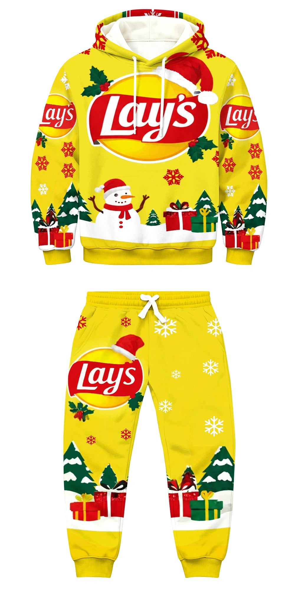 Golden Crisp Ugly Quarter Zip Sweatshirt & Sweatpant Set - MERRYPARK