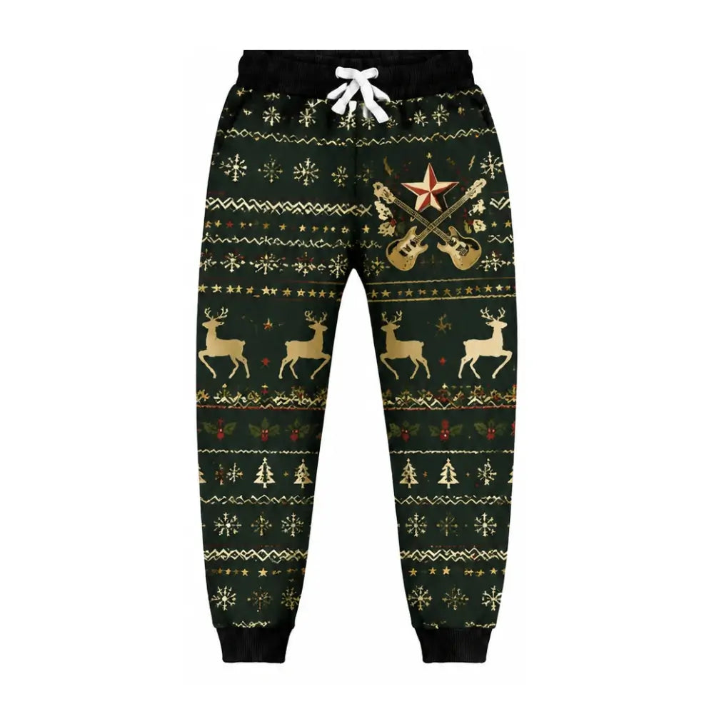 Music & Vibes Ugly Quarter Zip Sweatshirt & Sweatpant Set - Merrypark