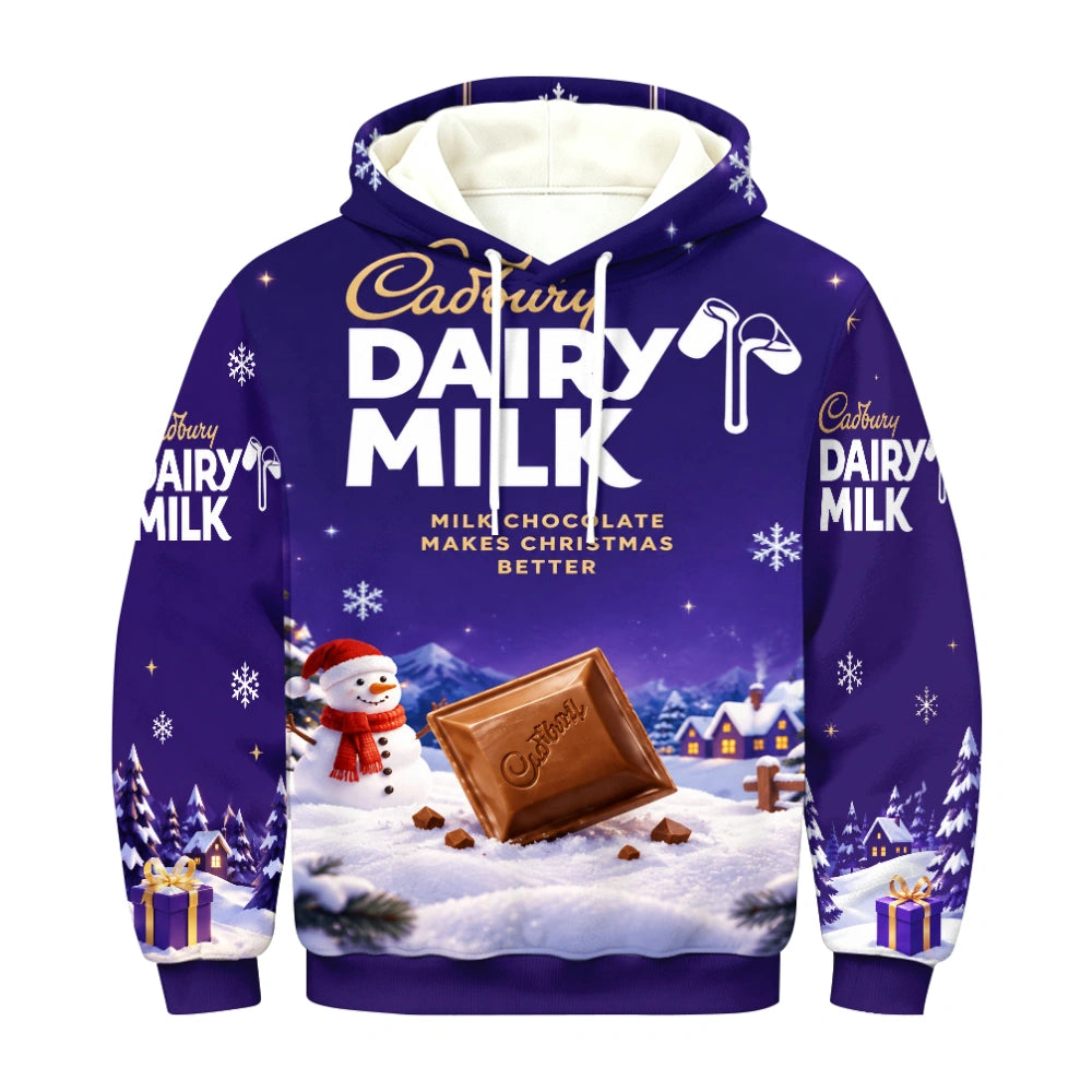 Royal Milk Ugly Quarter Zip Sweatshirt & Sweatpant Set - MERRYPARK