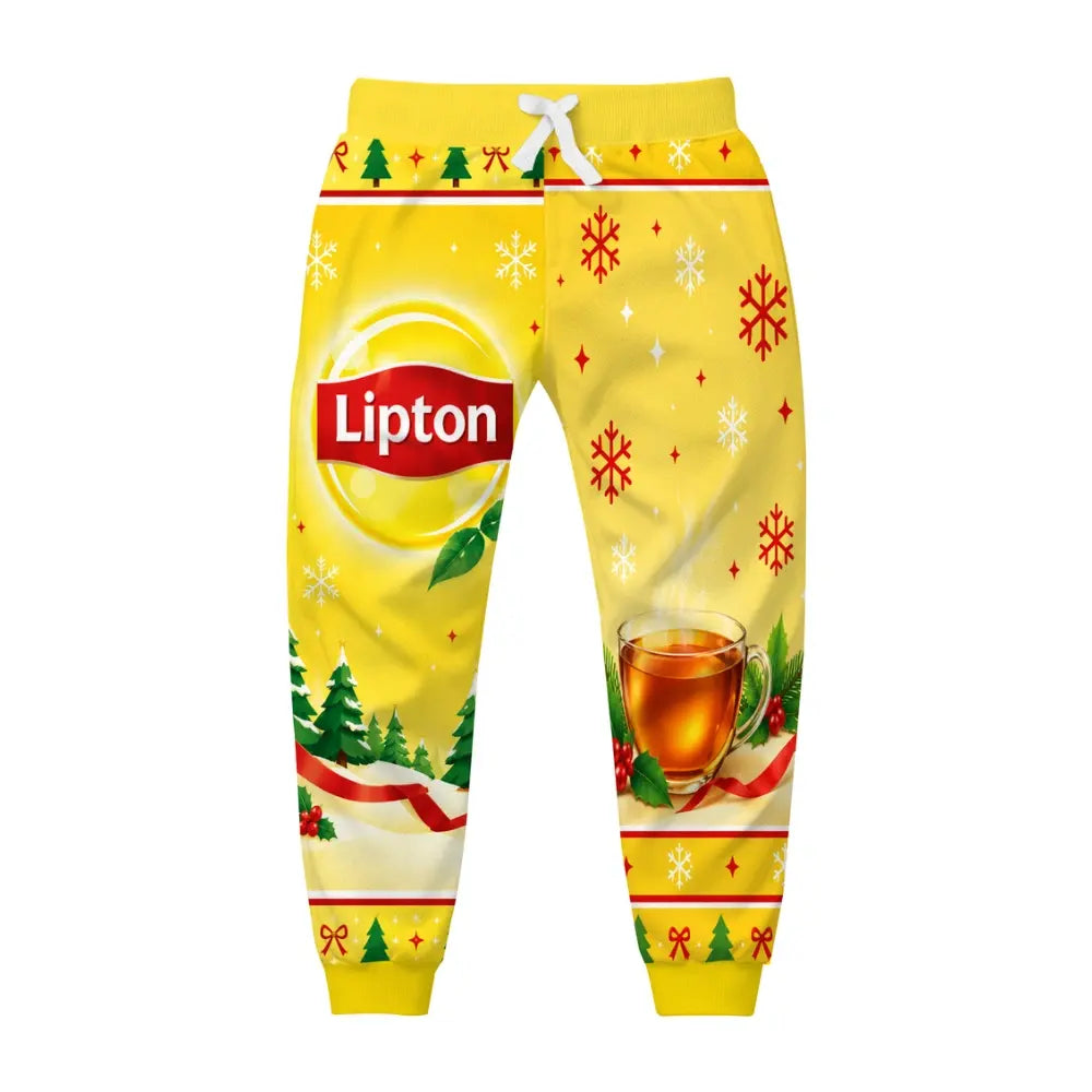 Sunny Tea Ugly Quarter Zip Sweatshirt & Sweatpant Set - MERRYPARK