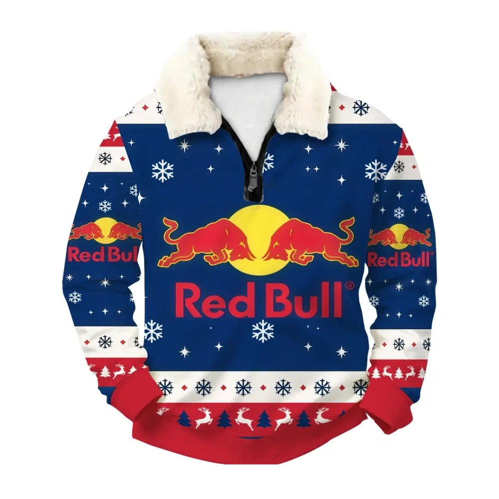 Winter Energy Ugly Quarter Zip Sweatshirt & Sweatpant Set - MERRYPARK