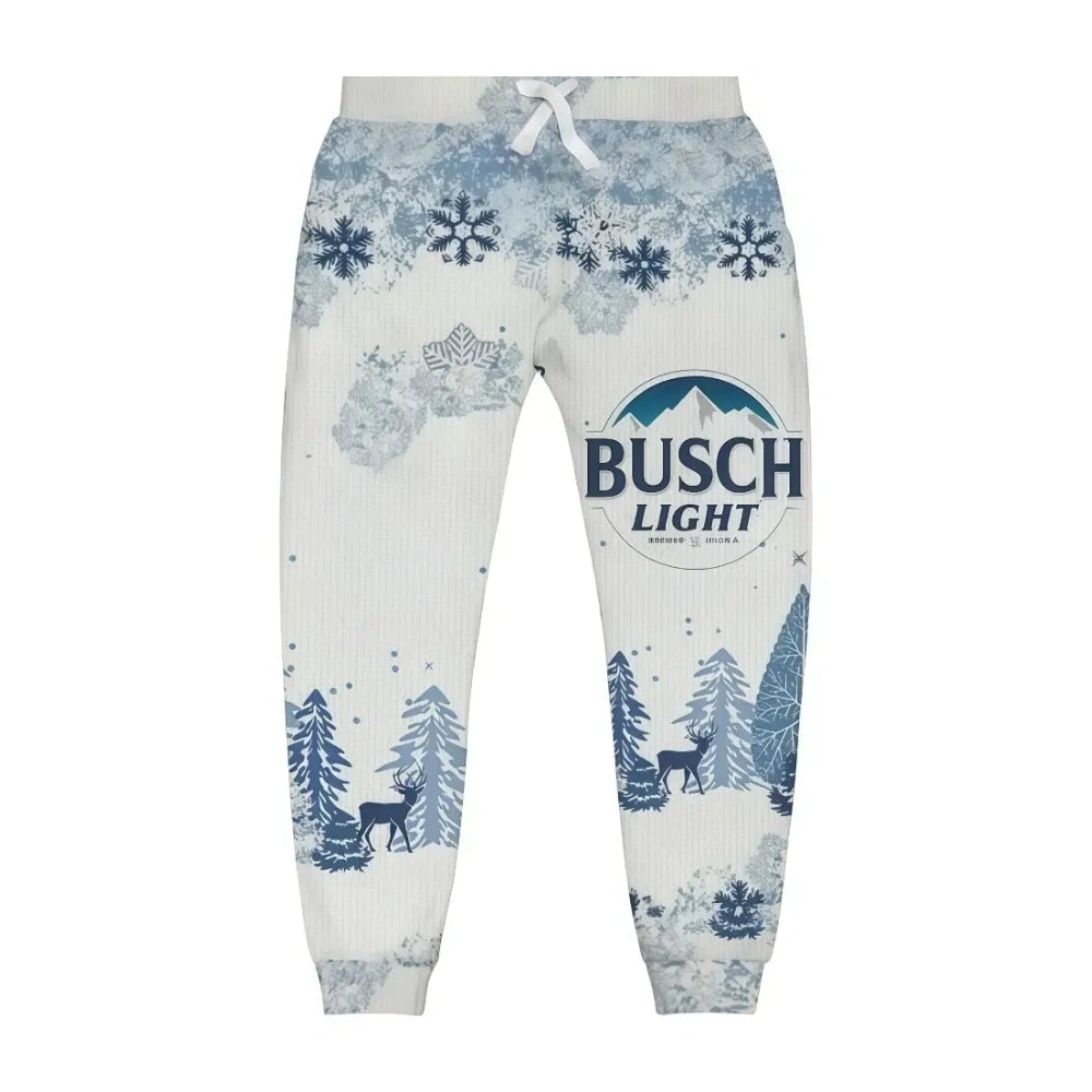 Winter Ugly Quarter Zip Sweatshirt & Sweatpant Set - MERRYPARK