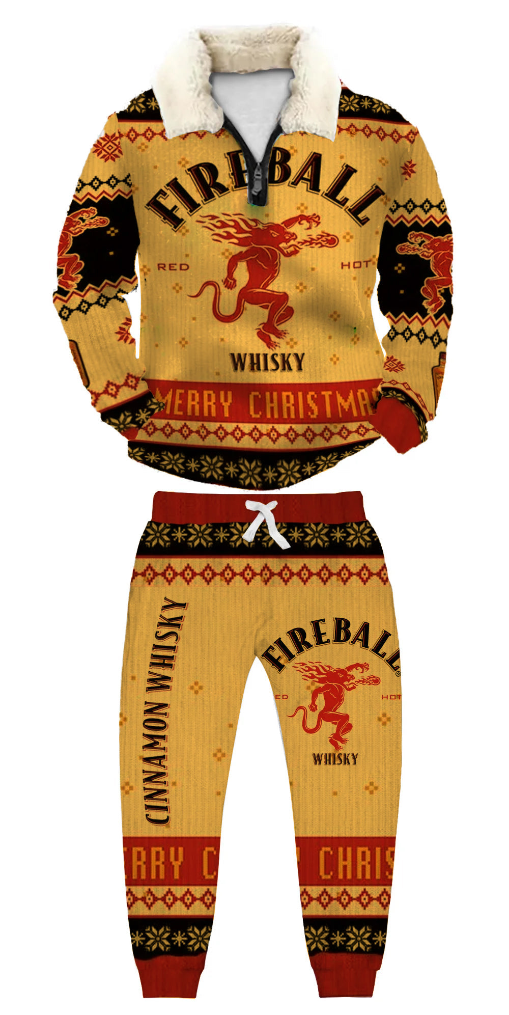 Ugly Quarter Zip Sweatshirt & Sweatpant Set 8ced - product image 2