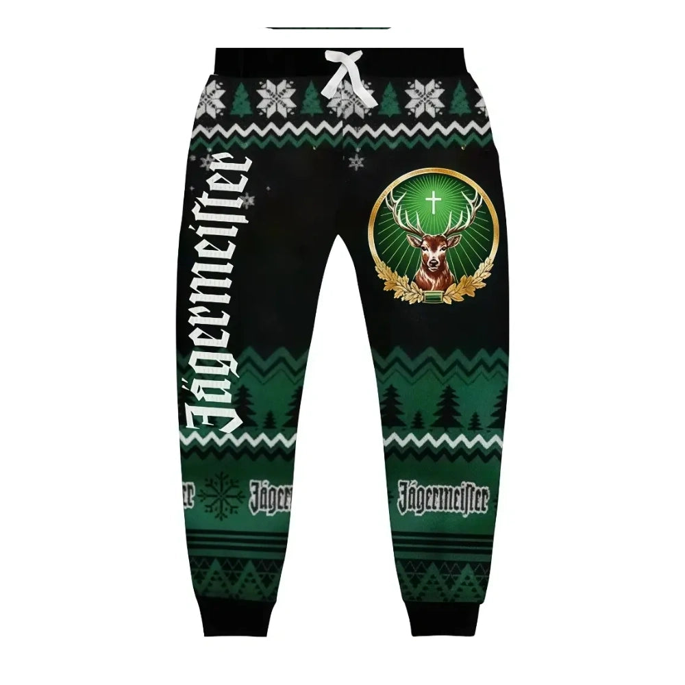 Evergreen Ugly Quarter Zip Sweatshirt & Sweatpant Set - MERRYPARK