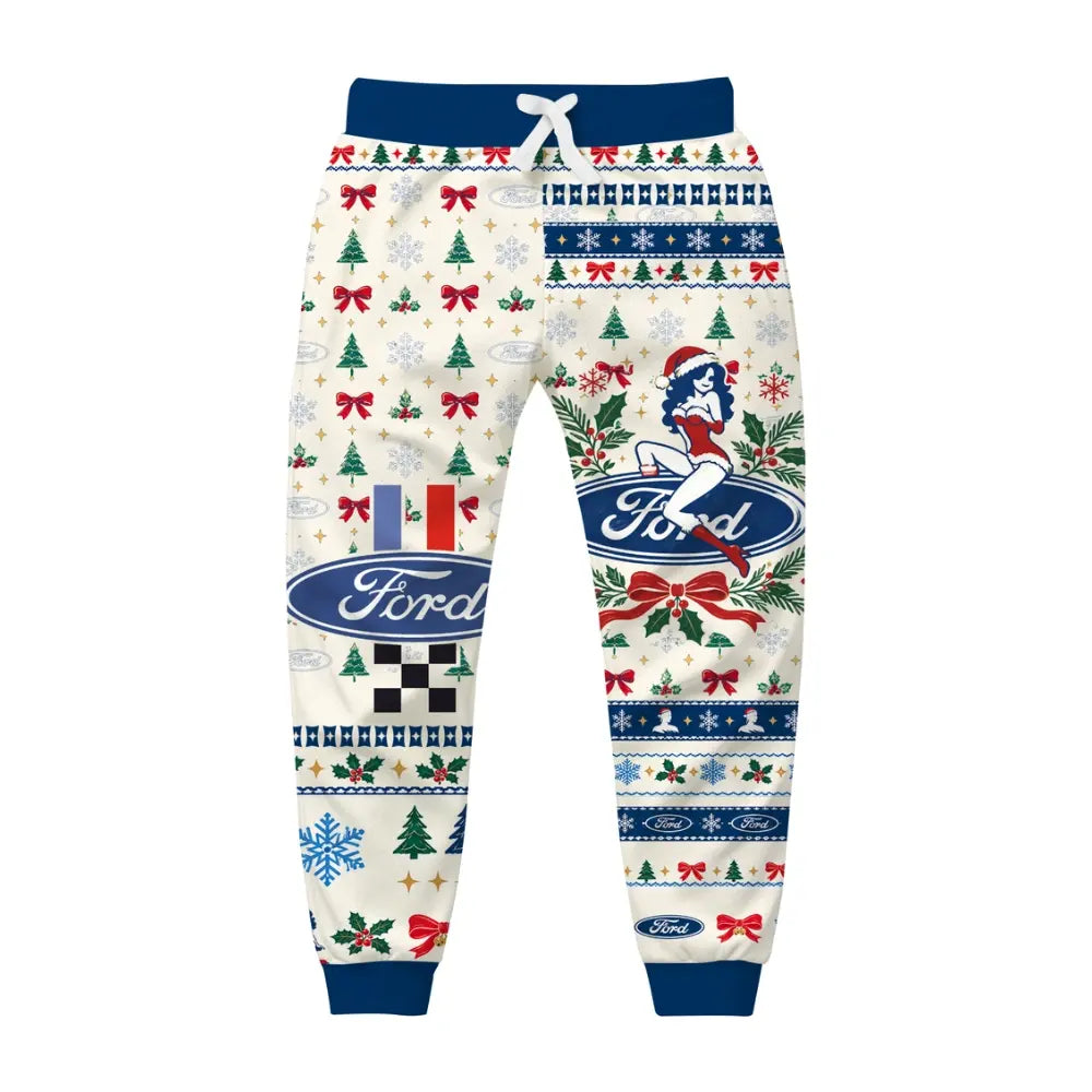 F-girl Ugly Quarter Zip Sweatshirt & Sweatpant Set - MERRYPARK