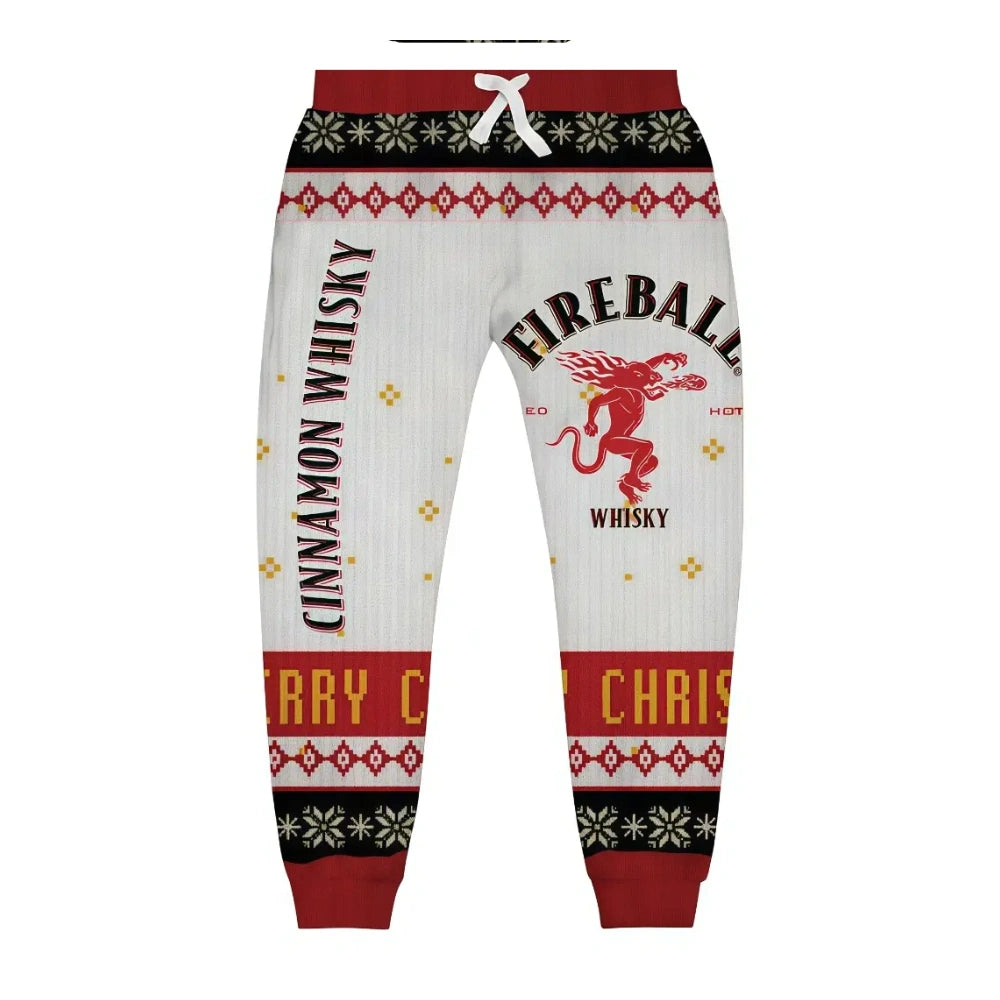 Festive Ugly Quarter Zip Sweatshirt & Sweatpant Set - MERRYPARK