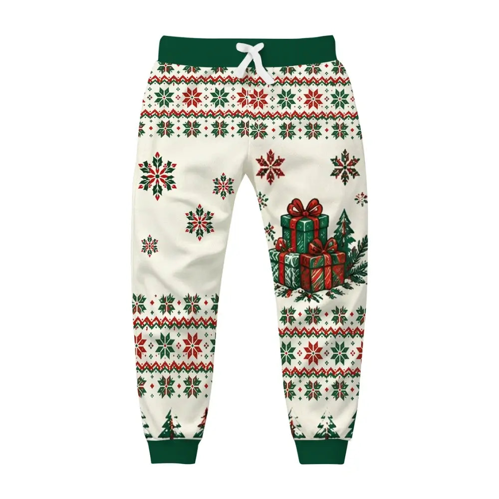 Fun Style Ugly Quarter Zip Sweatshirt & Sweatpant Set - MERRYPARK