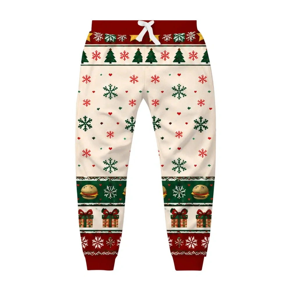 Fun Ugly Quarter Zip Sweatshirt & Sweatpant Set - MERRYPARK