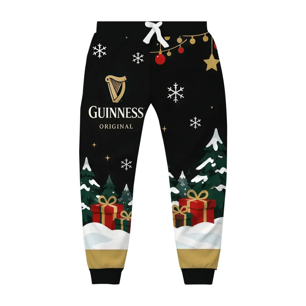 Midnight Santa Ugly Quarter Zip Sweatshirt & Sweatpant Set - MERRYPARK